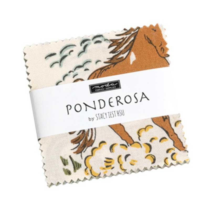 Cowboy Squares Quilt Kit | Featuring Ponderosa by Stacy Iest Hsu