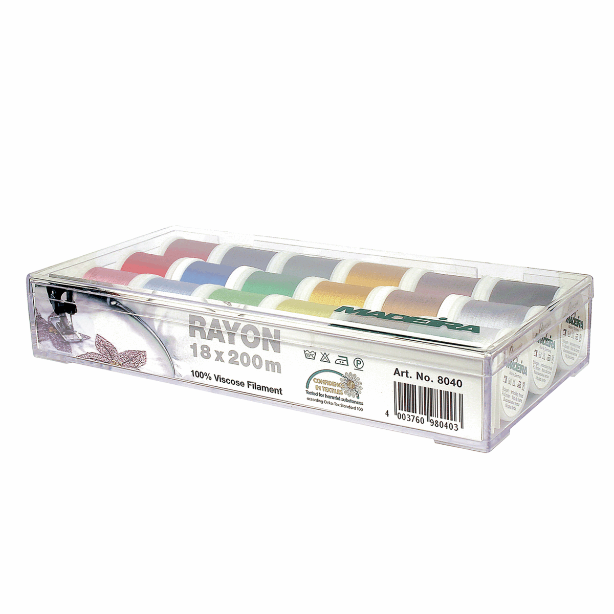 Madeira Rayon 18 Spool Collection Thread Kit – Quality Sewing & Vacuum