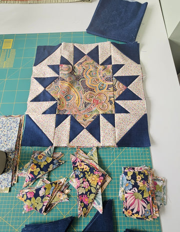 Patchwork triangles are too hard for me….or so I thought!