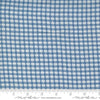 Moda Denim Daisies Blue Jeans Gingham 12222-18 Ruler Image