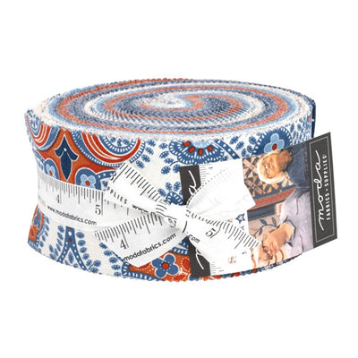 Moda Fabric Sunrise Side Jelly Roll 14960JR