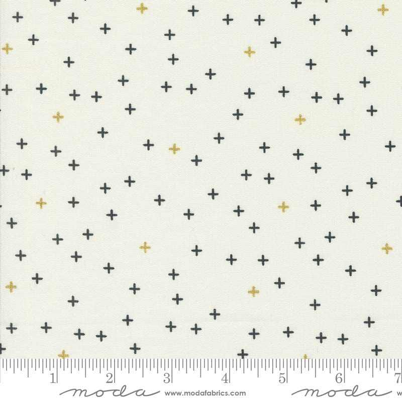 Moda Shimmer Metallic Plus Ivory 1845-11M Ruler Image