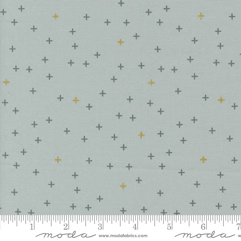 Moda Shimmer Metallic Plus Silver 1845-14M Ruler Image