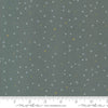 Moda Shimmer Metallic Snowing Dots Smoke 1846-14M Ruler Image