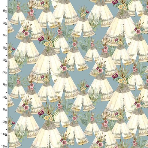 3 Wishes Fabric 3 Wishes Forest Friends  - The Sewing Studio