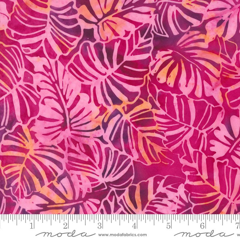 Moda Berrylicious Batiks Raspberry 4368-18 Ruler Image