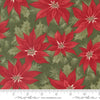 Moda A Christmas Carol Promising Poinsettia Holly 44350-15 Ruler Image