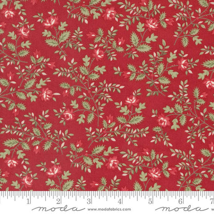 Moda A Christmas Carol Silent Night Crimson 44358-13 Ruler Image