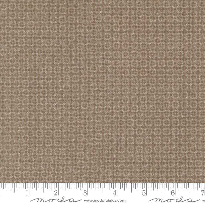 Moda Farmhouse Flannels Iii Tic Tac Cocoa 49272-13F Ruler Image