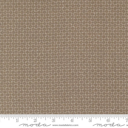 Moda Farmhouse Flannels Iii Tic Tac Cocoa 49272-13F Ruler Image