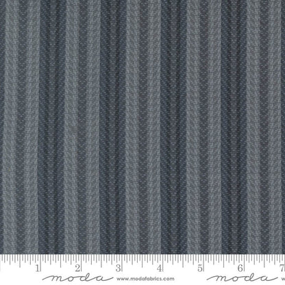 Moda Farmhouse Flannels Iii Blanket Stripe Graphite 49275-15F Ruler Image