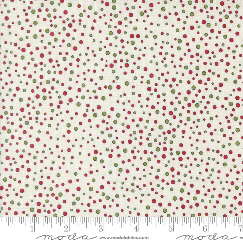 Moda On Dasher Snowballs Vanilla 55665-11 Ruler Image