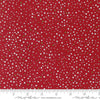 Moda On Dasher Snowballs Red 55665-12 Ruler Image