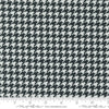 Moda Sable Swan Houndstooth Ebony Porcelain 7448-11 Ruler Image