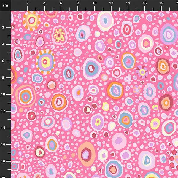 Kaffe Fassett Fabric Roman Glass Pink