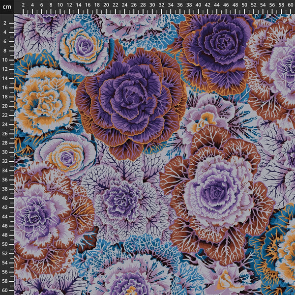 Kaffe Fassett Fabric Brassica Dark