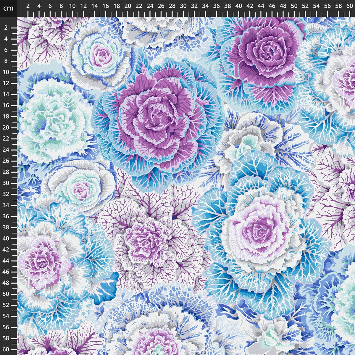 Kaffe Fassett Fabric Brassica Sky