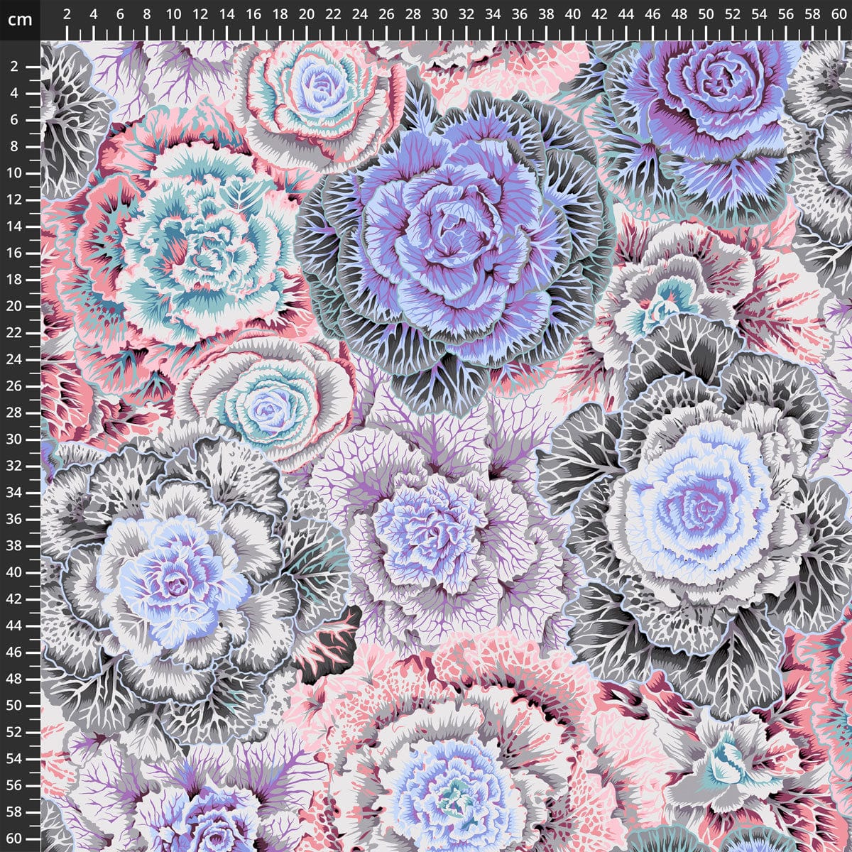 Kaffe Fassett Fabric Brassica White