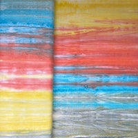 Batik Landscape Fabric Arizona Desert Sunrise WTD23