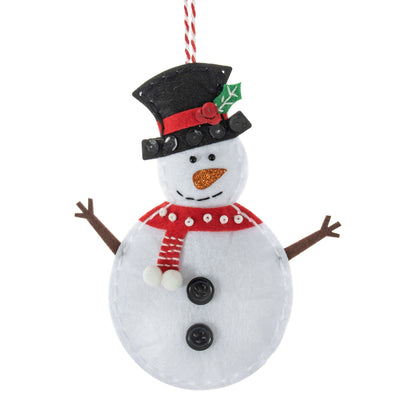 Felt Decoration Kit: Snowman