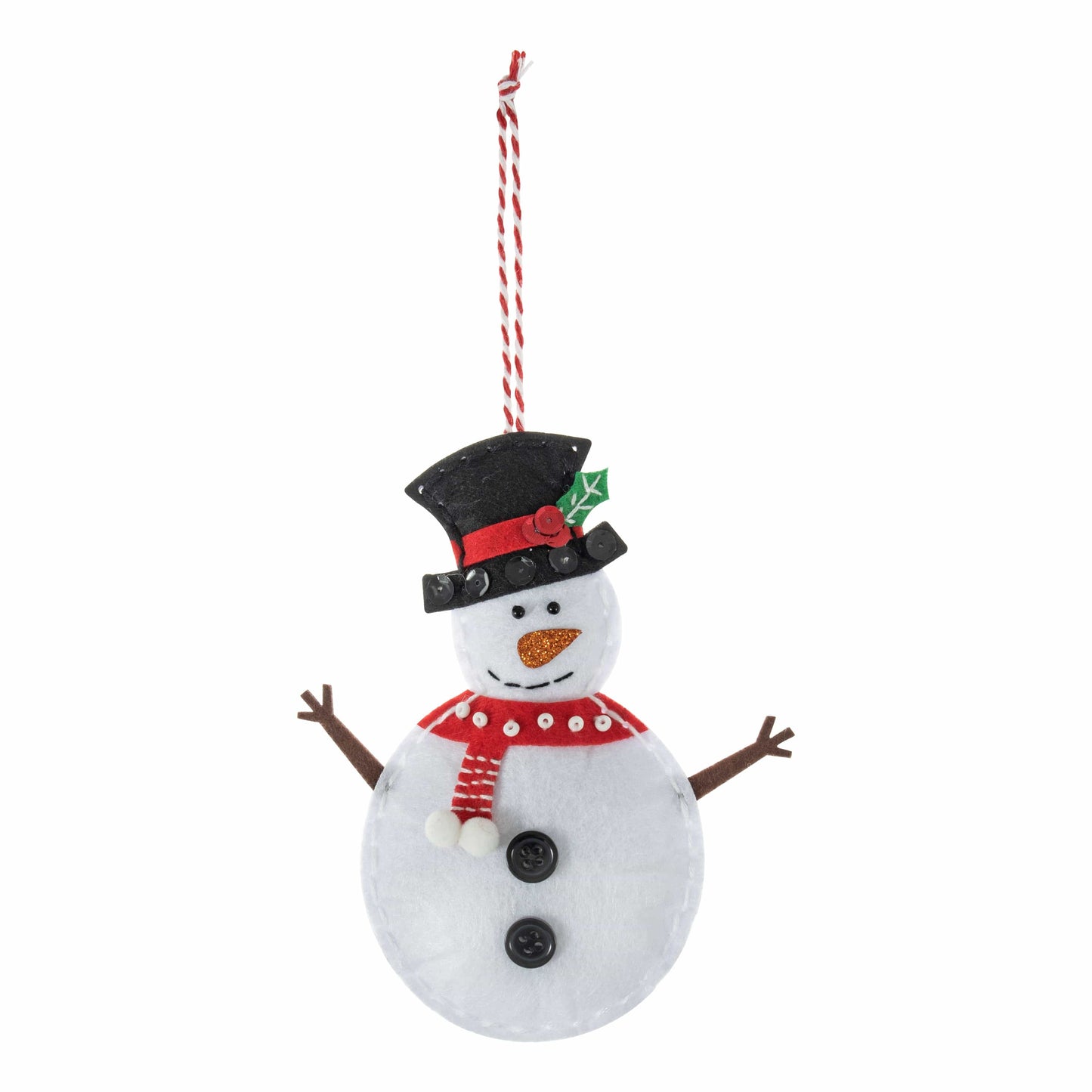 Felt Decoration Kit: Snowman