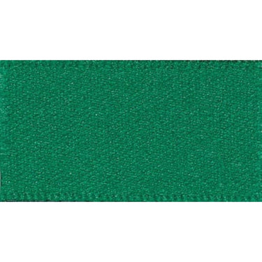 Double Faced Satin Ribbon Hunter Green: 35mm wide. Price per metre.
