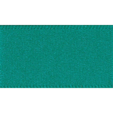 Double Faced Satin Ribbon Jade Green: 7mm wide. Price per metre.