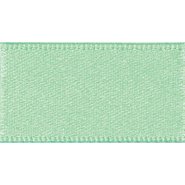 Double Faced Satin Ribbon: Mint Green: 25mm wide. Price per metre.