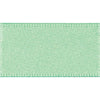 Double Faced Satin Ribbon: Mint Green: 7mm wide. Price per metre.