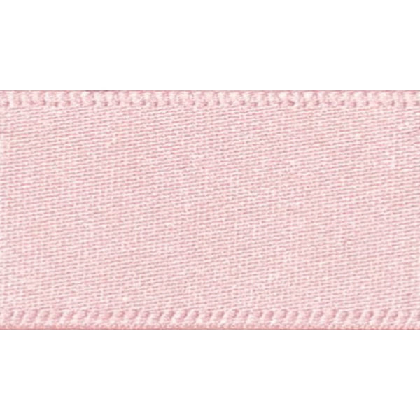 Double Faced Satin Ribbon Pink Azalea: 25mm wide. Price per metre.
