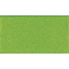 Double Faced Satin Ribbon: Meadow Green: 3mm wide. Price per metre.