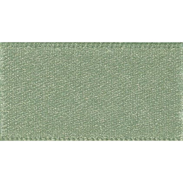 Double Faced Satin Ribbon Khaki Green: 15mm Wide. Price per metre.