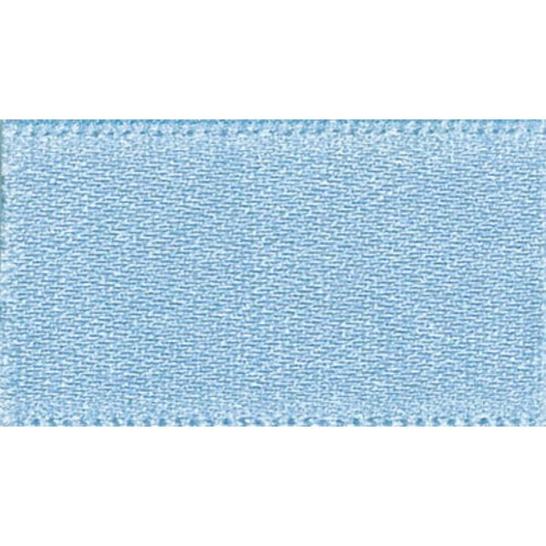 Double Faced Satin Ribbon Cornflower Blue: 15mm wide. Price per metre.