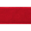 Velvet Ribbon Reel: 5m x 15mm: Red