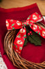 Little Robin Ribbon Red 25mm Wide