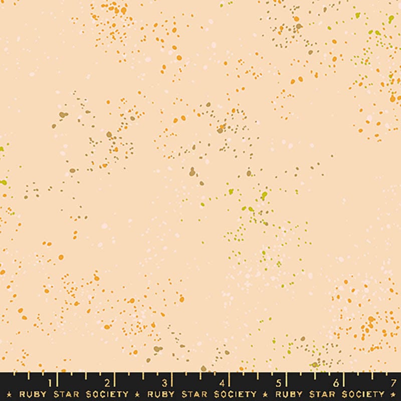 Ruby Star Speckled Creme Brulee RS5027-136 Ruler Image