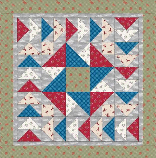 Free Pattern Table Topper Small Quilt