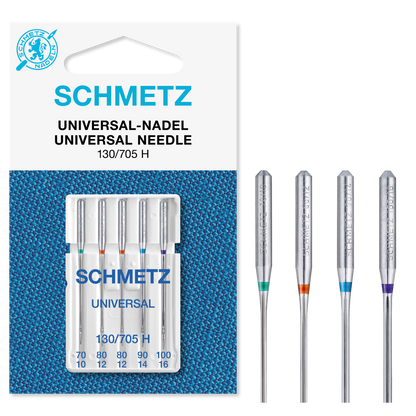 Schmetz Sewing Machine Needles Universal: Assorted Pack of 5