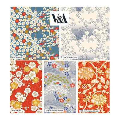 V&A Serenity In Japan Fat Quarter Pack 3379-11