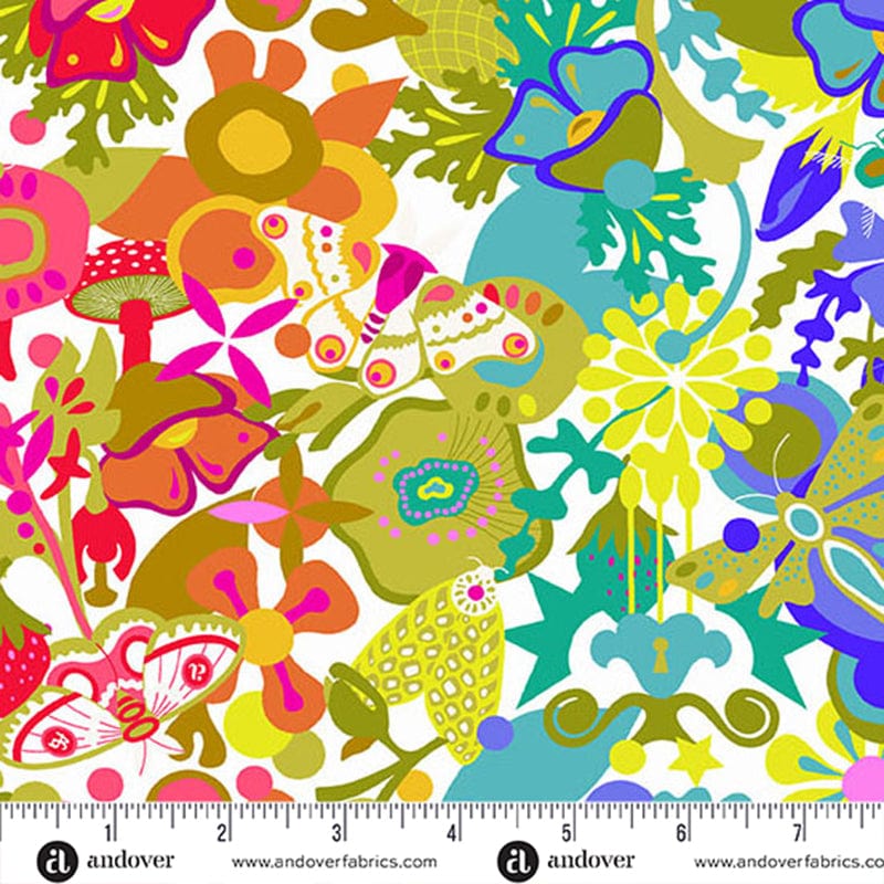 Andover Fabric Andover Colour Wheel Art Theory Whole Cloth Day A-1441-L  - The Sewing Studio