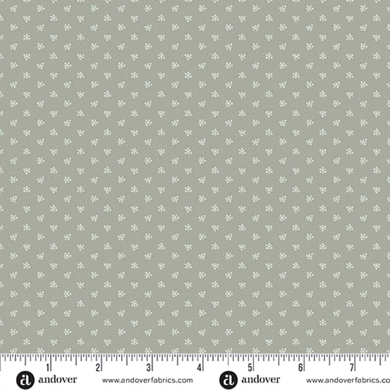 Andover Fabric Andover Itsy Bits Token Grey A-1452-C