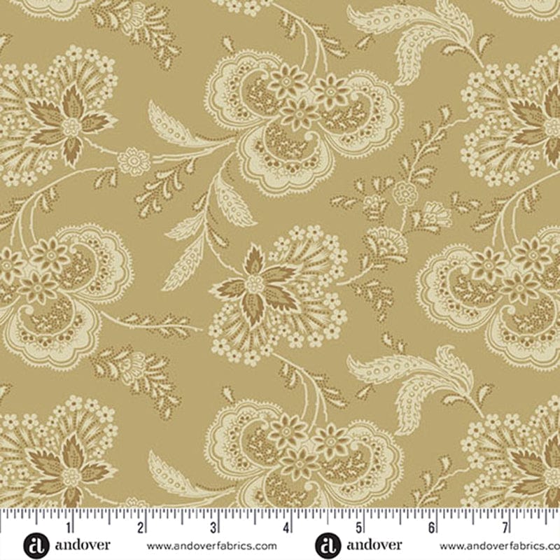 Andover Fabric Andover Lighthouse Allium Lakehouse A-1475-N  - The Sewing Studio