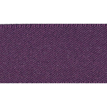 Berisfords Ribbon Double Faced Satin Ribbon: Blackberry Purple: 15mm wide. Price per metre.  - The Sewing Studio for sale UK - The Sewing Studio