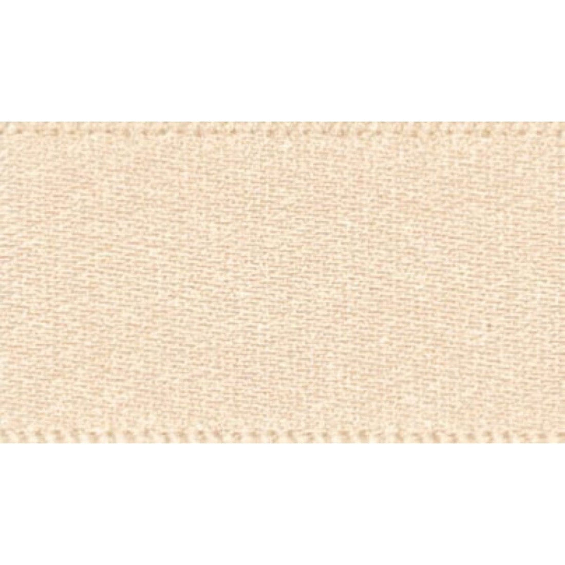 Berisfords Ribbon Double Faced Satin Ribbon Cream: 15mm wide. Price per metre.  - The Sewing Studio