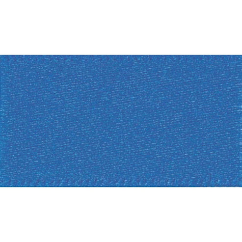 Berisfords Ribbon Double Faced Satin Ribbon Dark Royal Blue: 25mm wide. Price per metre.