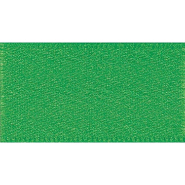 Berisfords Ribbon Double Faced Satin Ribbon Emerald Green: 10mm wide. Price per metre.  - The Sewing Studio for sale UK - The Sewing Studio