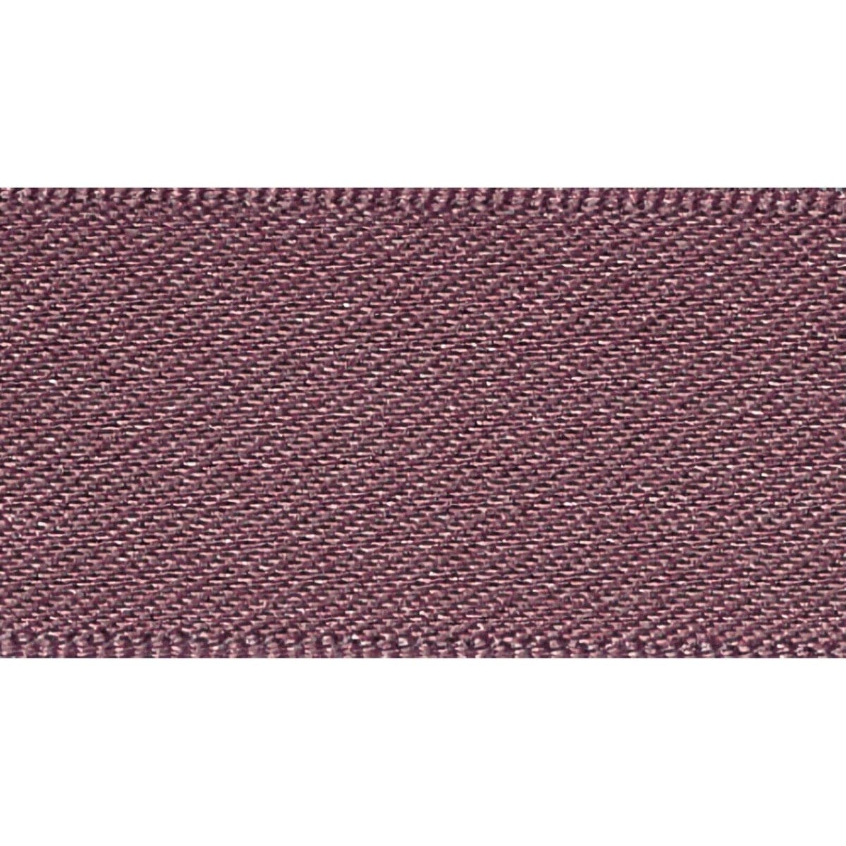 Berisfords Ribbon Double Faced Satin Ribbon Grape Purple: 35mm wide. Price per metre.  - The Sewing Studio