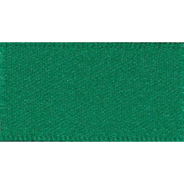 Berisfords Ribbon Double Faced Satin Ribbon Hunter Green: 10mm wide. Price per metre.  - The Sewing Studio for sale UK - The Sewing Studio