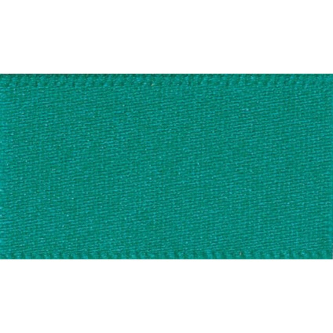 Berisfords Ribbon Double Faced Satin Ribbon Jade Green: 15mm wide. Price per metre.  - The Sewing Studio