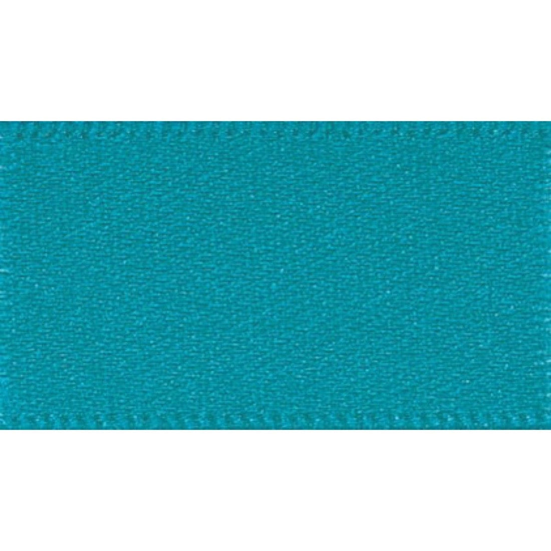 Berisfords Ribbon Double Faced Satin Ribbon Malibu Blue: 25mm wide. Price per metre.  - The Sewing Studio